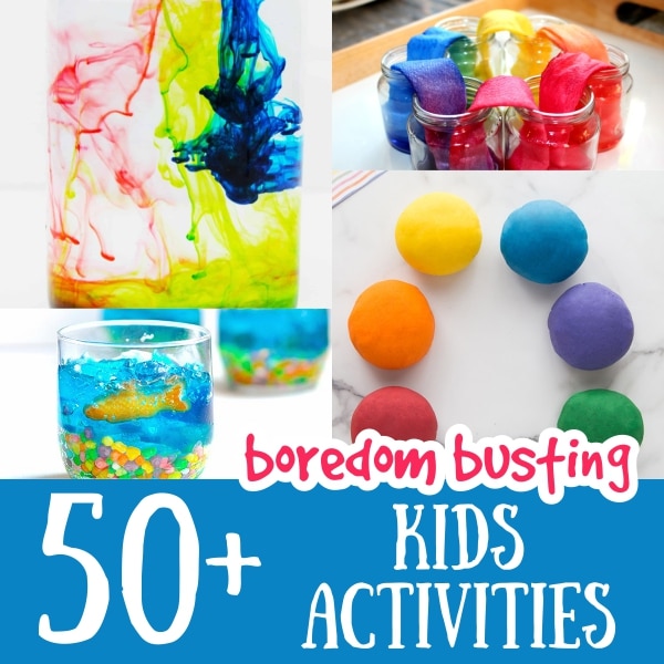 Fun for kids- creative activities at home: 50 fun stuff to make